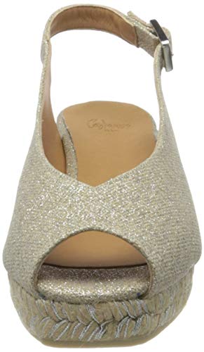 Castañer DOSALIA/3/SS20032, Alpargata Mujer, Plata, 39 EU