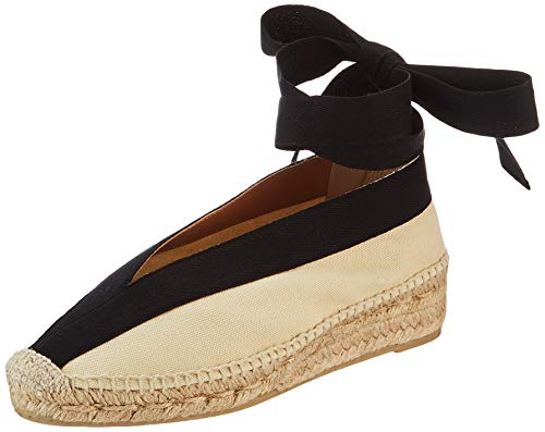 Castañer GAIA/2/SS20001, Alpargata Mujer, Ivory, 38 EU