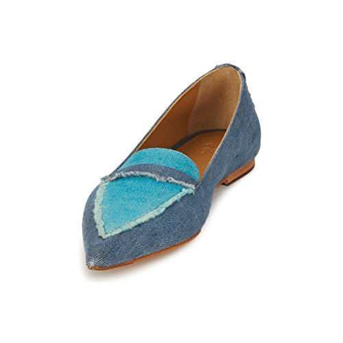 Castaner Katy Mocasín & Zapatos Náuticos Mujeres Azul/Jean - 36 - Mocasín Shoes