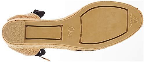 Castañer T/6/001, Alpargata, Chiara T Mujer, Negro, 37 EU