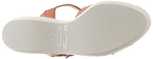 Castañer XISE/SS20018, Sandalias con cuña Mujer, Cuero, 38 EU