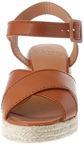 Castañer XISE/SS20018, Sandalias con cuña Mujer, Cuero, 38 EU