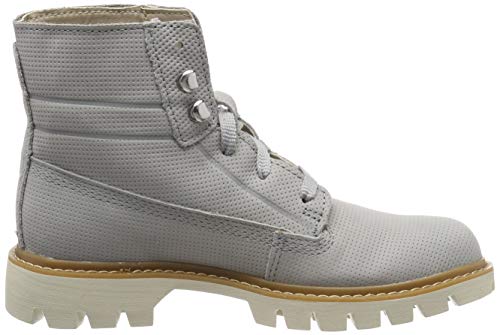 Cat Footwear Basis, Botines Mujer, Gris (Belgian Block Light Grey), 38 EU