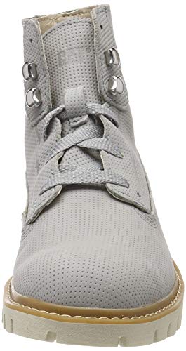 Cat Footwear Basis, Botines Mujer, Gris (Belgian Block Light Grey), 38 EU