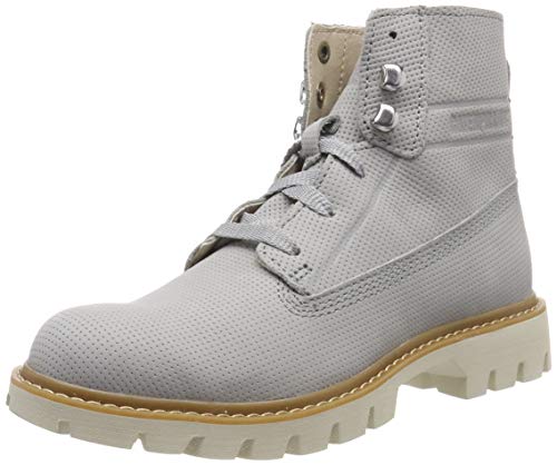 Cat Footwear Basis, Botines Mujer, Gris (Belgian Block Light Grey), 38 EU
