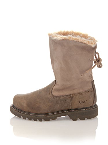 Caterpillar - Botas para Mujer Beige Beige