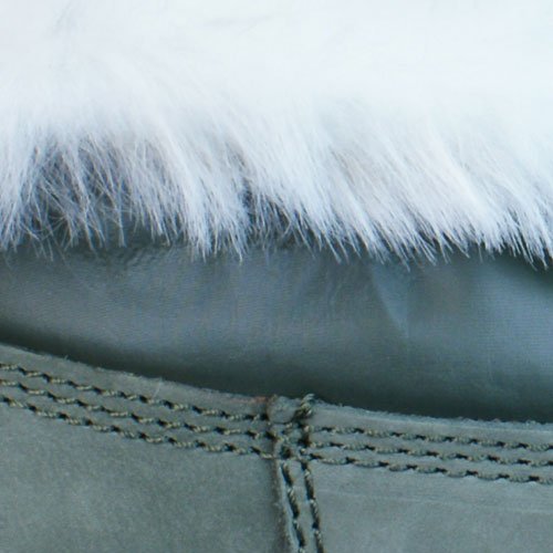 Caterpillar Bruiser Scrunch Forrado de Piel de Las Mujeres Botas de invierno-Green-38