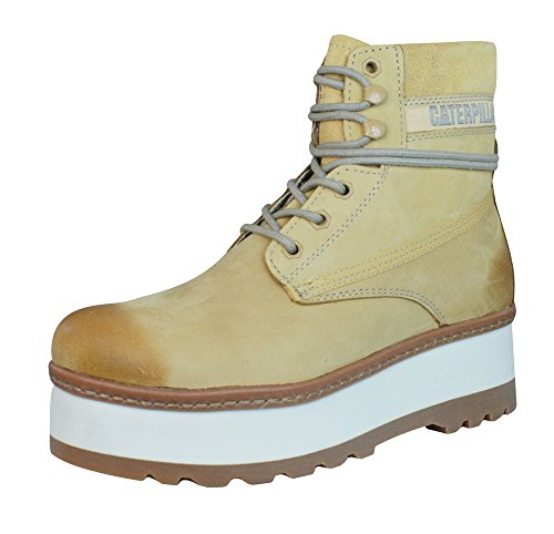 Caterpillar High Hopes Botas de Cuero de Las mujeres-Brown-39
