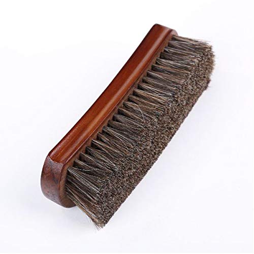 Cepillo para Limpieza Cepillo de Zapatos Juego de cepillos para calzado cepillos de cerdas Naturales Pulido Limpiador para el Cepillo Kit para Zapatos Botas Abrigos Sofá Zapatillas Hogar