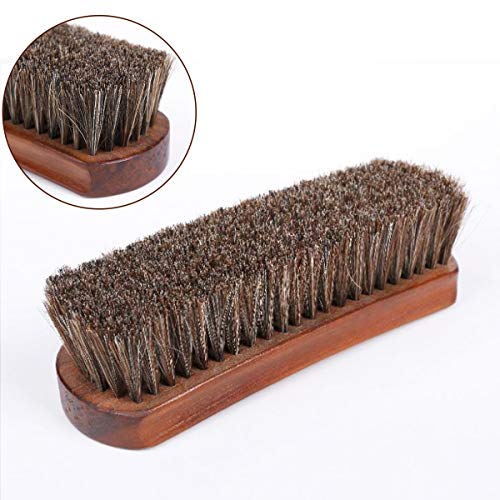 Cepillo para Limpieza Cepillo de Zapatos Juego de cepillos para calzado cepillos de cerdas Naturales Pulido Limpiador para el Cepillo Kit para Zapatos Botas Abrigos Sofá Zapatillas Hogar