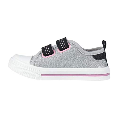 Cerdá 2300004338_T023-C17, Zapatillas Niñas, Plateado, 23 EU