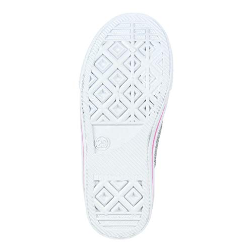 Cerdá 2300004338_T023-C17, Zapatillas Niñas, Plateado, 23 EU