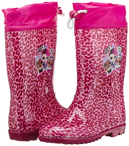 Cerdá Botas Lluvia PVC LOL, Unisex niños, Rosa, taglia 32