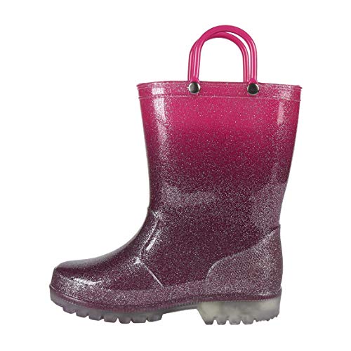 Cerdá Botas Lluvia PVC Luces LOL, Unisex niños, Rosa, 29/30 EU