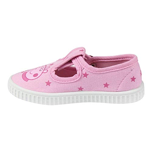 Cerdá Zapatillas Lona Niña de Peppa Pig de Color Rosa Palo, Unisex niños, 26 EU