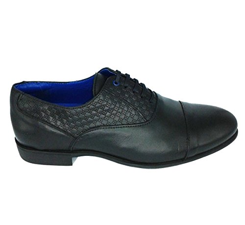 Cetti C1030, Zapato Elegante para Hombre en Piel Color Negro (40)