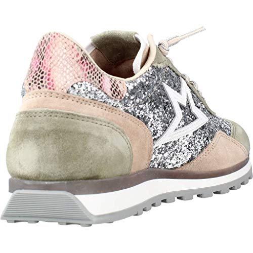 Cetti Calzado Deportivo Mujer C1259SRA V21 para Mujer Plateado 38 EU