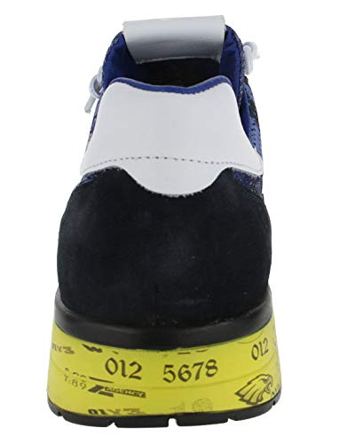 Cetti - Zapatos de cordones de Piel Lisa para hombre, color Azul, talla 42 EU