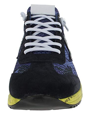 Cetti - Zapatos de cordones de Piel Lisa para hombre, color Azul, talla 42 EU