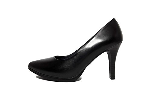 Chamby-Zapato de Salon -Piel napa-Negro (40)