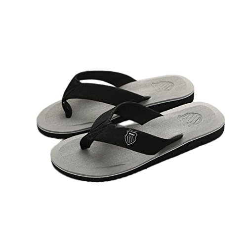 Chanclas Hombres Xinantime Chanclas de Verano para Hombres Zapatillas Sandalias de Playa Calzado Casual para Interiores y Exteriores (44, Gris)