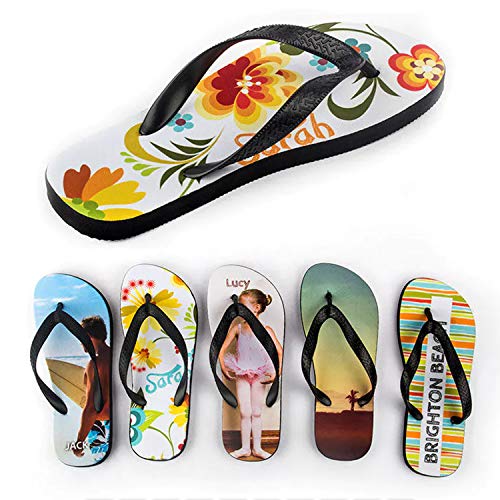 Chanclas Personalizadas para Hombre Mujer y Niños Chancla con tu Foto Preferida Regalo Original y Divertido (Numeric_39)