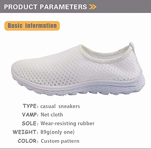 Chaqlin Ladies Girls Nurse Sneakers White Women Casual Mesh Running Shoes for Women Adult Casual Sport Gym Trainers Transpirable Beach Water Footwear 39 EU
