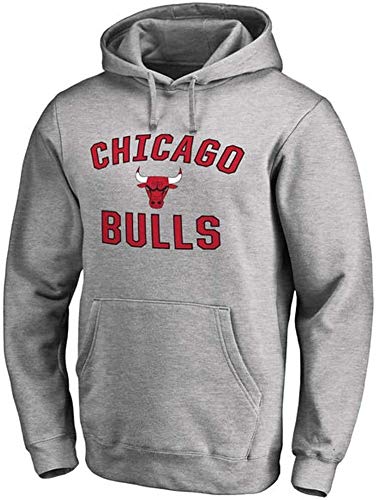 Chicago Bulls para Hombre Baloncesto Sudadera con Capucha Jersey, Sudadera con Capucha Sudadera con Capucha y Camiseta para Mujer Camiseta de Manga Larga (Size : X-Large)