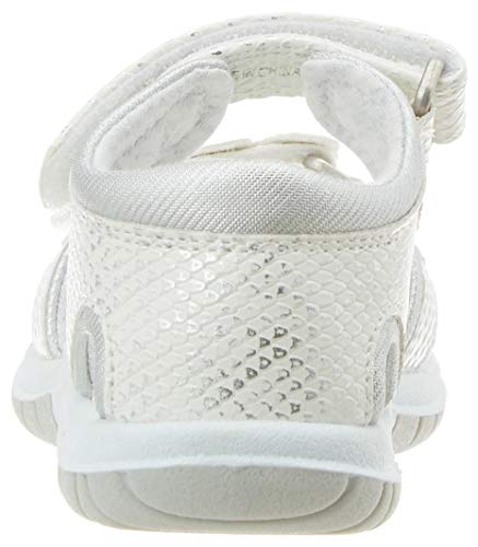 Chicco Sandalo Fedra, Sandalias Niños, Blanco (Bianco 300), 23 EU