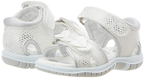 Chicco Sandalo Fedra, Sandalias Niños, Blanco (Bianco 300), 23 EU