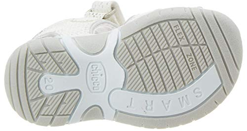 Chicco Sandalo Fedra, Sandalias Niños, Blanco (Bianco 300), 23 EU