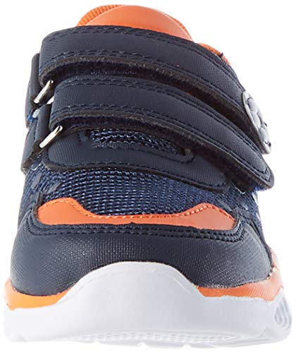 Chicco Scarpa Capitol, Zapatillas de Gimnasia, Azul Y Naranja, 25 EU