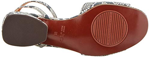 Chie Mihara Violeta36, Sandalia con Pulsera para Mujer, Beige (Mambo Natur Flor Ante Vintage Mambo Natur Flor Ante Vintage), 39 EU