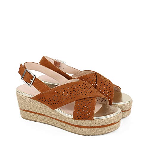 CHIKA10 Dona 07 Cuero, Talla 39