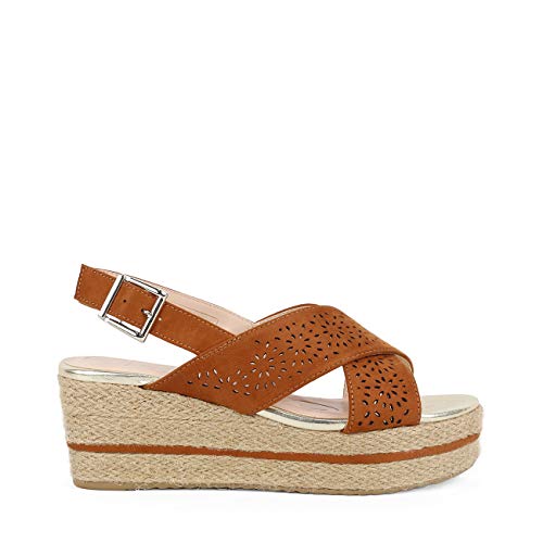 CHIKA10 Dona 07 Cuero, Talla 39