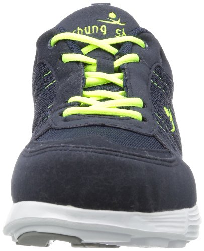 chung shi Duxfree NASSAU , Zapatos bajos con cordones Hombre , azul marino y lima , 45 EU