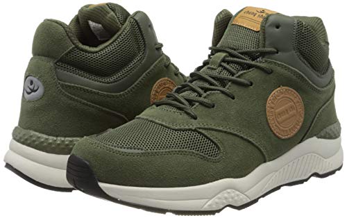 chung shi Duxfree TORONTO , Zapatos bajos con cordones Hombre , caqui , 42 EU