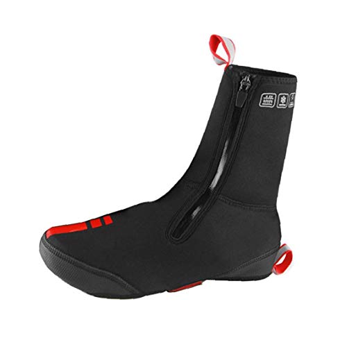 Ciclismo Overshoes, Impermeable a Prueba De Viento a Prueba De Lluvia Paño Grueso Y Suave del Camino De MTB Zapato Caliente Bicicletas Bicicletas Escudo Protector Termal del