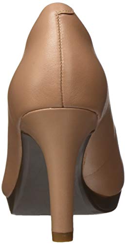 Clarks Adriel Viola, Zapatos de Tacón Mujer, Beige (Praline Leather Praline Leather), 39 EU