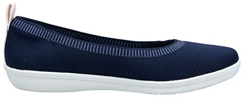 Clarks Ayla Paige, Bailarinas Mujer, Azul (Navy-), 42 EU