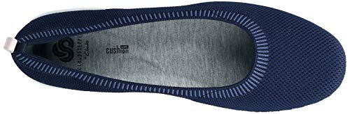 Clarks Ayla Paige, Bailarinas Mujer, Azul (Navy-), 42 EU