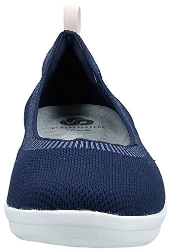 Clarks Ayla Paige, Bailarinas Mujer, Azul (Navy-), 42 EU