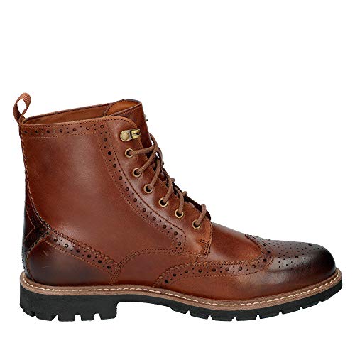 Clarks Batcombe Lord, Botas Chelsea Hombre, Marrón (Dark Tan Lea), 42.5 EU