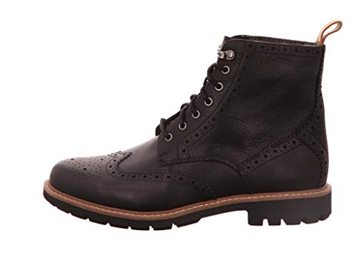 Clarks Batcombe Lord, Botas Chelsea Hombre, Negro (Black), 42 EU