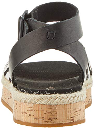 Clarks Botanic Poppy, Sandalia con Pulsera Mujer, Multicolor (Animal Print Animal Print), 40 EU