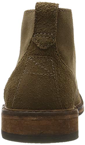 Clarks - Botines de Cuero Hombre, color Taupe Suede, talla 43 EU