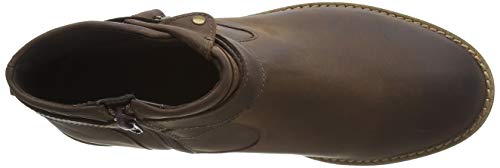 Clarks Camzin Dime, Botas Cortas al Tobillo Mujer, Lea marrón Oscuro, 40 EU