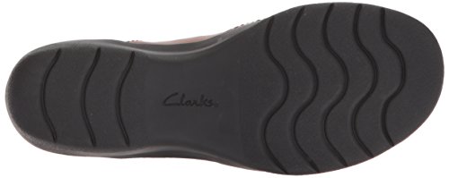 Clarks Cheyn Wale, Zapatillas Deportivas. Mujer, Piel marrón Oscuro, 38.5 EU
