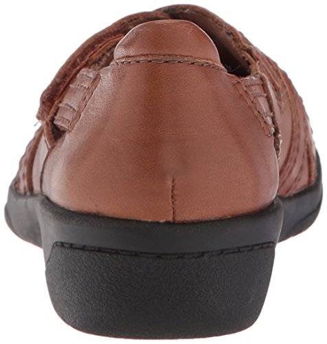 Clarks Cheyn Wale, Zapatillas Deportivas. Mujer, Piel marrón Oscuro, 38.5 EU