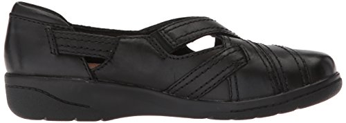 Clarks Cheyn Wale - Zapatillas para Mujer, Color Negro, Talla 35.5 EU